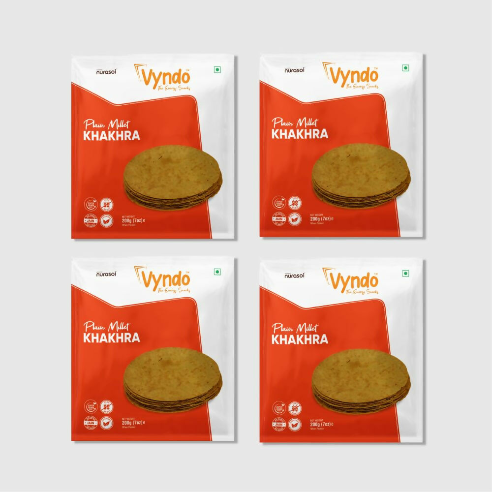 Vyndo Plain Millet Khakhra - Swadesiicart