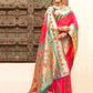 Shree Shyam Fashion Silk Blend Pink Saree