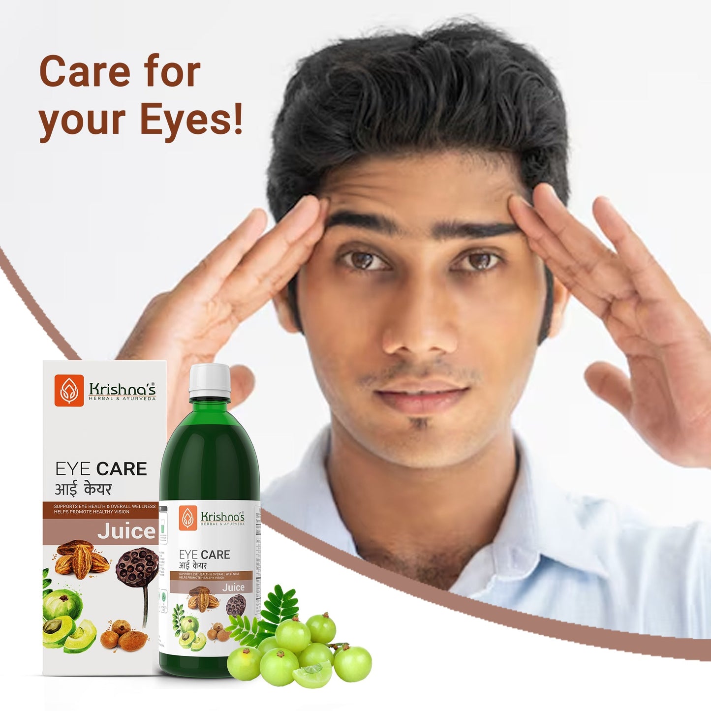 Krishna'S Herbal & Ayurveda Eye Care Juice | Swadesiicart