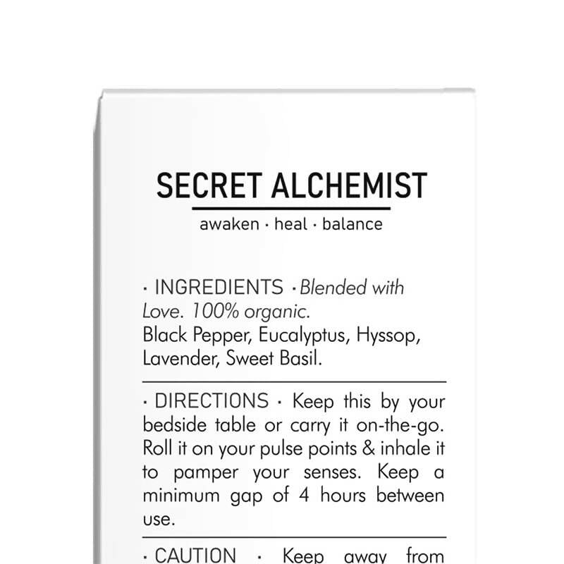 Secret Alchemist Breathe Reliever Oil | Swadesiicart