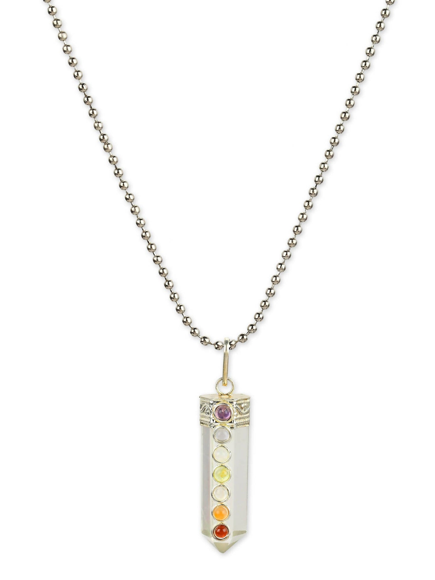 Women's Silver-Plated Chain - Ruby Raang | Swadesiicart