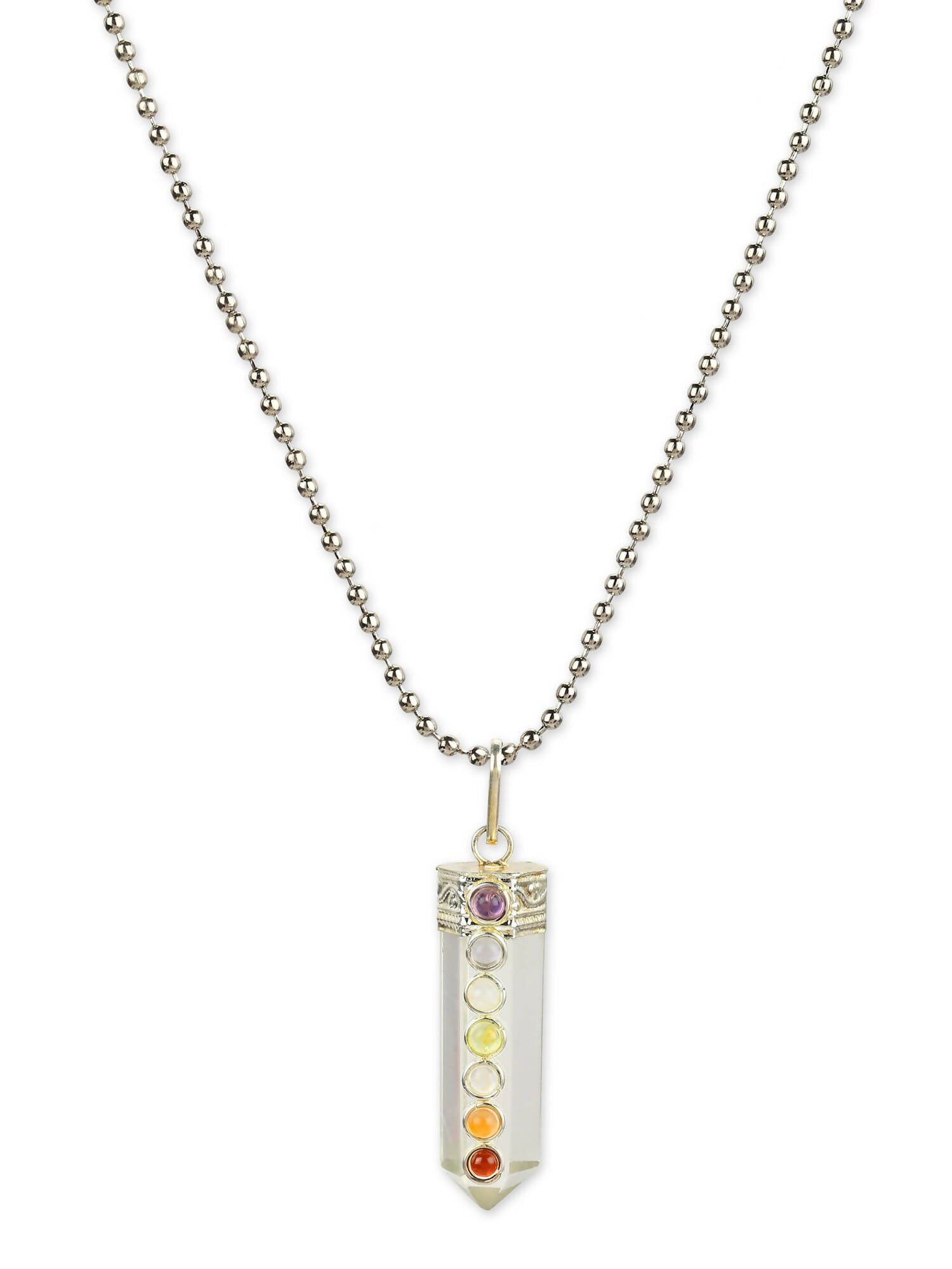 Women's Silver-Plated Chain - Ruby Raang | Swadesiicart