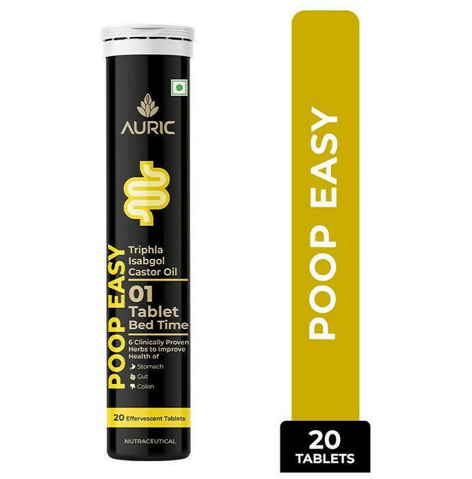 Auric Poop Easy Effervescent Tablets - Swadesiicart