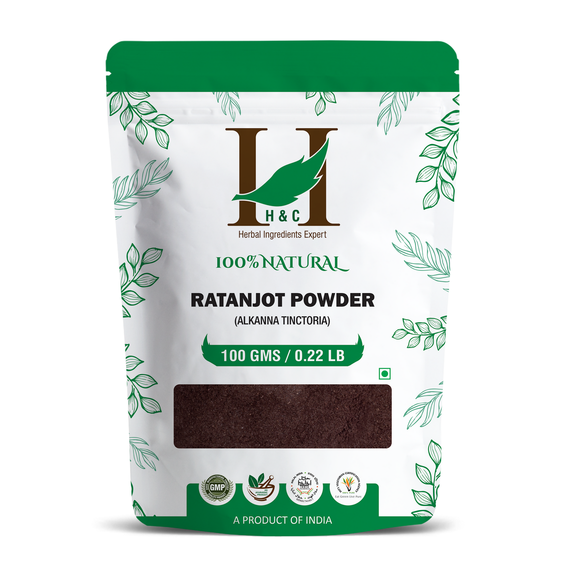 H&C Herbal Ratanjot Powder - Just Jaivik