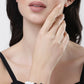 NVR Men & Women Set of 2 Black & White Onyx Handcrafted Elasticated Bracelet - Swadesiicart