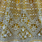 Jyoti Fashion Women's Yellow Net Patterned Thread Embroidered with Sequins Wedding Lehenga Choli | Swadesiicart