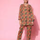 Ahalyaa Women's Traditional Wear Co-ods - Mustard