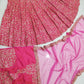 Jyoti Fashion Glamorous Rani Pink Silk 3MM Sequins with Coding Dori Embroidery Lehenga Choli with Dupatta | Swadesiicart
