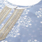 Ahalyaa Women's Traditional Wear Co-ods - Grey | Swadesiicart