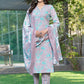 BulBul Fashionista Brown Cotton Kurta Set with Dupatta - Swadesiicart