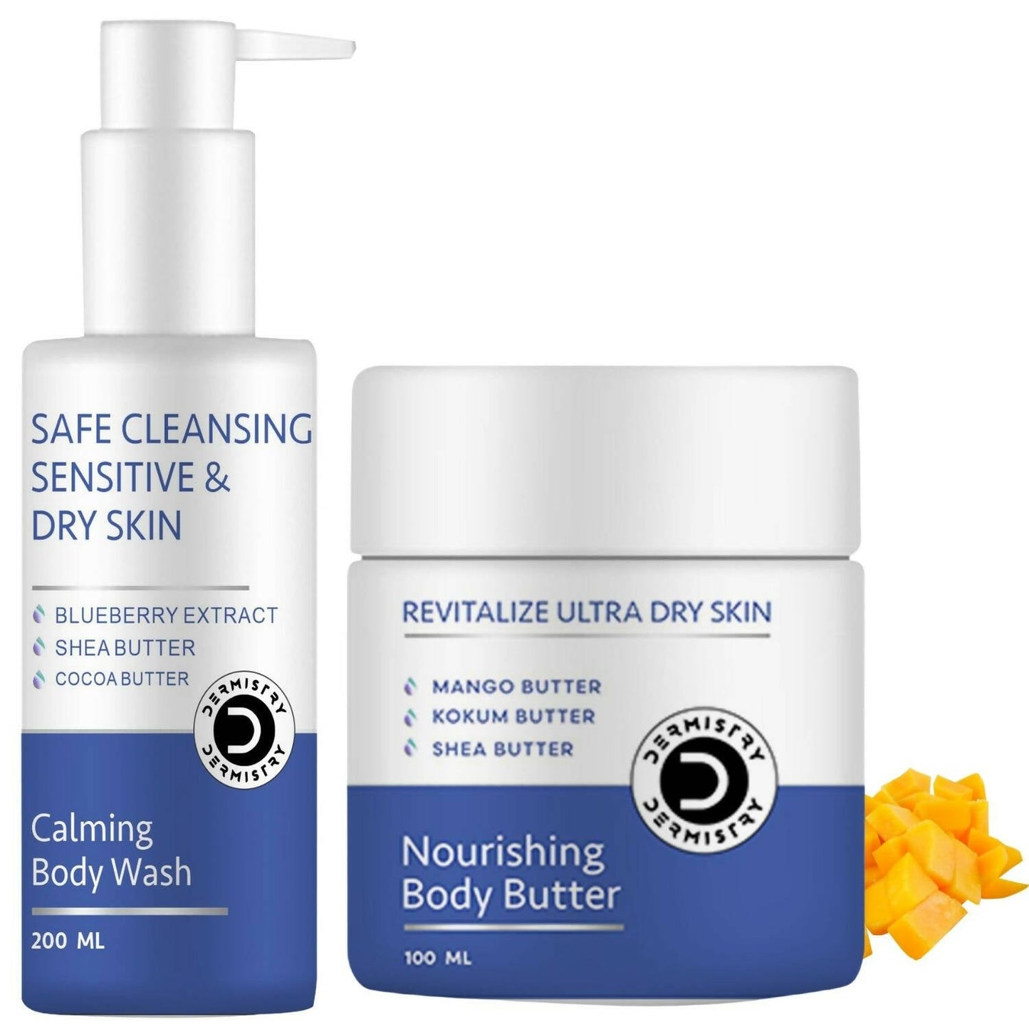 Dermistry Calming Body Wash & Nourishing Body Butter - Swadesiicart