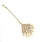 Mominos Fashion Johar Kamal Traditional Rajwadi Design Heavy Golden Necklace Set - Swadesiicart