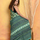 Very Much Indian Designer Modal Silk Saree With With Beautiful Floral Print - Sea Green | Swadesiicart