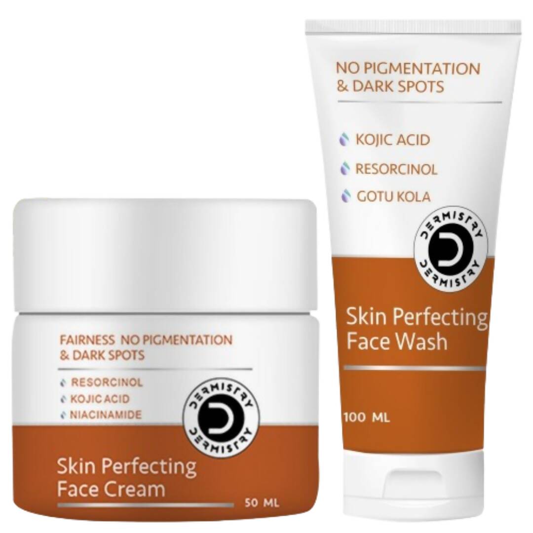 Dermistry Skin Perfecting Face Cream & Skin Perfecting Face Wash - Swadesiicart