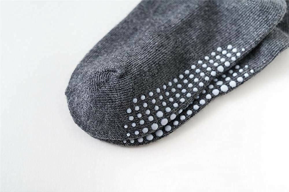 AHC Baby Socks Anti Slip Anti Skid Boys Girls Ankle Length Soft Cotton Socks with Grip