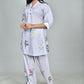 Morchari Digital Print Semi Muslin Co-Ord Set Top & Trouser-Multicolor - Swadesiicart