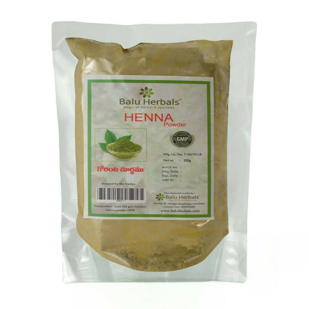 Balu Herbals Madayantika Churna Henna Powder - Swadesiicart
