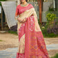 Shree Shyam Fashion Cream Soft Silk Saree
