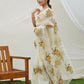 Vamsee Anamika Yellow (Anvika) Organza Silk Saree - Swadesiicart