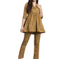 Fab Fashion Mustard Co-Ord Set - Swadesiicart