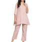 Fab Fashion Rosy Pink Co-Ord Set - Swadesiicart