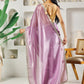 Fab Fashion Light Pink Ready to Wear Saree | Swadesiicart