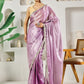 Fab Fashion Light Pink Ready to Wear Saree | Swadesiicart