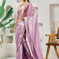 Fab Fashion Light Pink Ready to Wear Saree | Swadesiicart