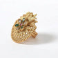 Mominos Fashion Joharkamal Gold-Polished Stone Studded Adjustable Finger Ring - Design 17 | Swadesiicart