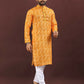 Anaita Dark Yellow Digital Print Kurta