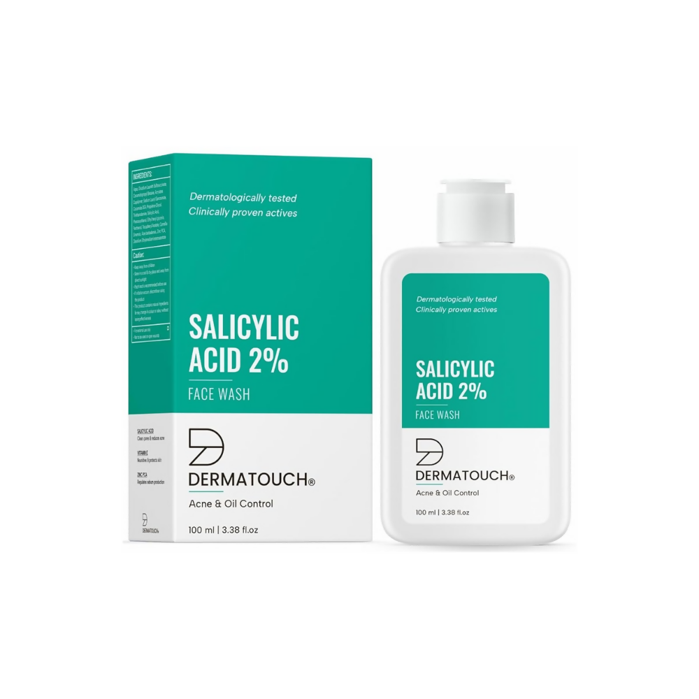 Dermatouch Salicylic Acid 2% Face Wash - Swadesiicart
