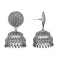 Joban Fashion Women Silver Tone Brass Brass Jhumka | Swadesiicart