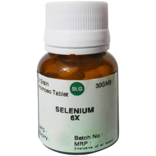 St. George's Homeopathy Selenium Tablets | Swadesiicart