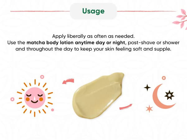 Tencha Essentials Matcha Body Lotion | Swadesiicart