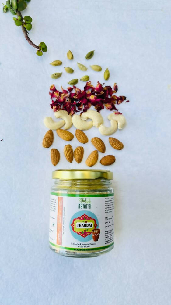 Shuddh Natural Ubtan Based Herbal Gulal | Ayurvedic Thandai Powder | Holi Gift Hamper | Swadesiicart