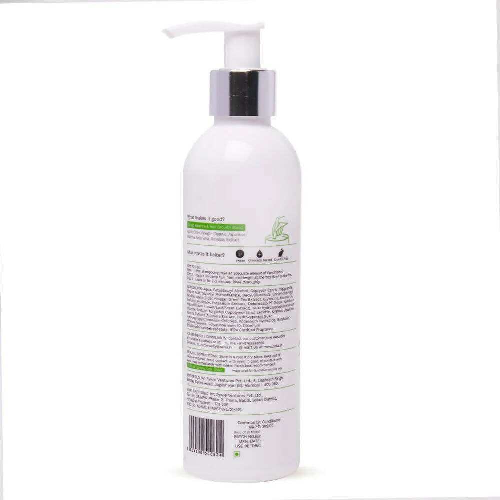 OZiva Bioactive Apple Cider Vinegar Matcha90 Conditioner | Swadesiicart