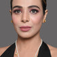 Peryl Women's Pearl Beaded Kundan Embellished Necklace With Earrings - Noz2Toz