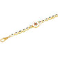 Peryl Women's Gold Toned Kundan Inspired Bracelet With Pearls - Swadesiicart