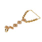 Peryl Women's Gold Tone Kundan Haathphool With Pearls - Swadesiicart