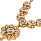Peryl Women's Handcrafted Floral Kundan Hathphool - Swadesiicart