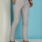 Indian Needle Men's Solid Cotton Formal Trousers - Light-Grey | Swadesiicart