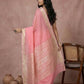 Shree Shyam Fashion Coral Pink Cotton Saree