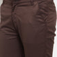 Jainish Men's Brown Solid Formal Trousers ( FGP 253Coffee ) | Swadesiicart