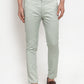 Jainish Men's Green Solid Formal Trousers ( FGP 253Pista ) | Swadesiicart