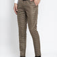 Jainish Men's Brown Formal Trousers ( FGP 260Coffee ) | Swadesiicart