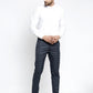 Jainish Men's Navy Formal Trousers ( FGP 260Navy ) | Swadesiicart