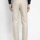 Jainish Men's Cream Formal Trousers ( FGP 261Cream ) | Swadesiicart