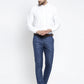 Jainish Men's Navy Formal Trousers ( FGP 261Navy ) | Swadesiicart