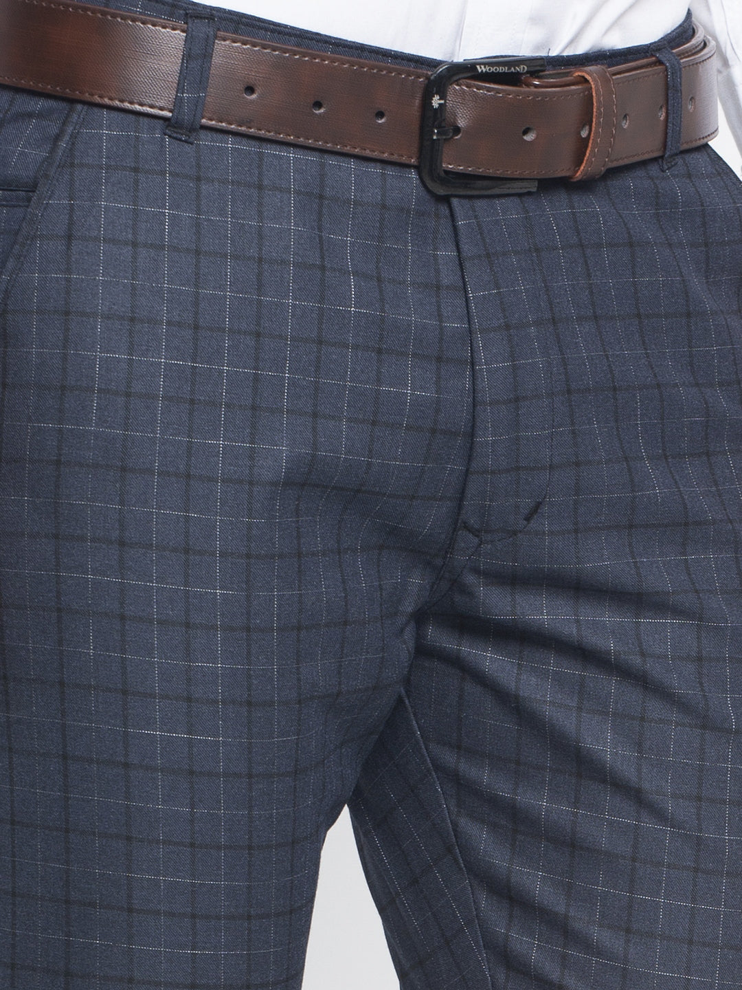 Jainish Men's Black Formal Trousers ( FGP 263Charcoal ) | Swadesiicart