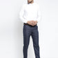 Jainish Men's Navy Formal Trousers ( FGP 264Navy ) | Swadesiicart